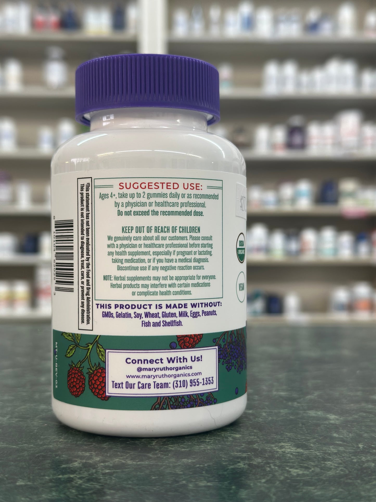 Organic Kids Immunity Gummies