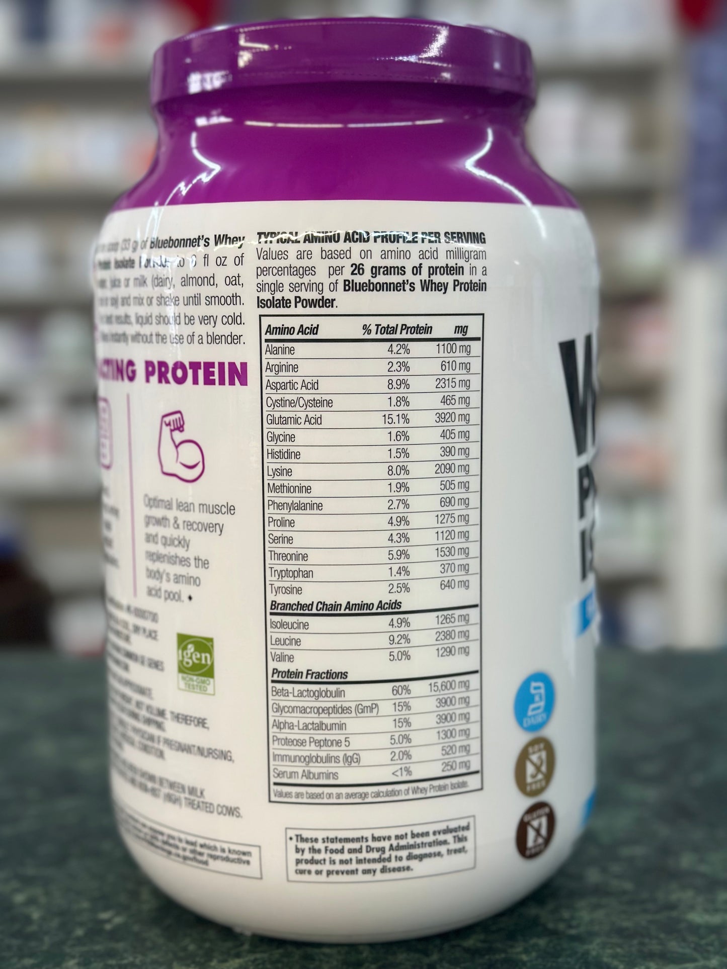 Whey Protein Isolate - Vanilla 2lb