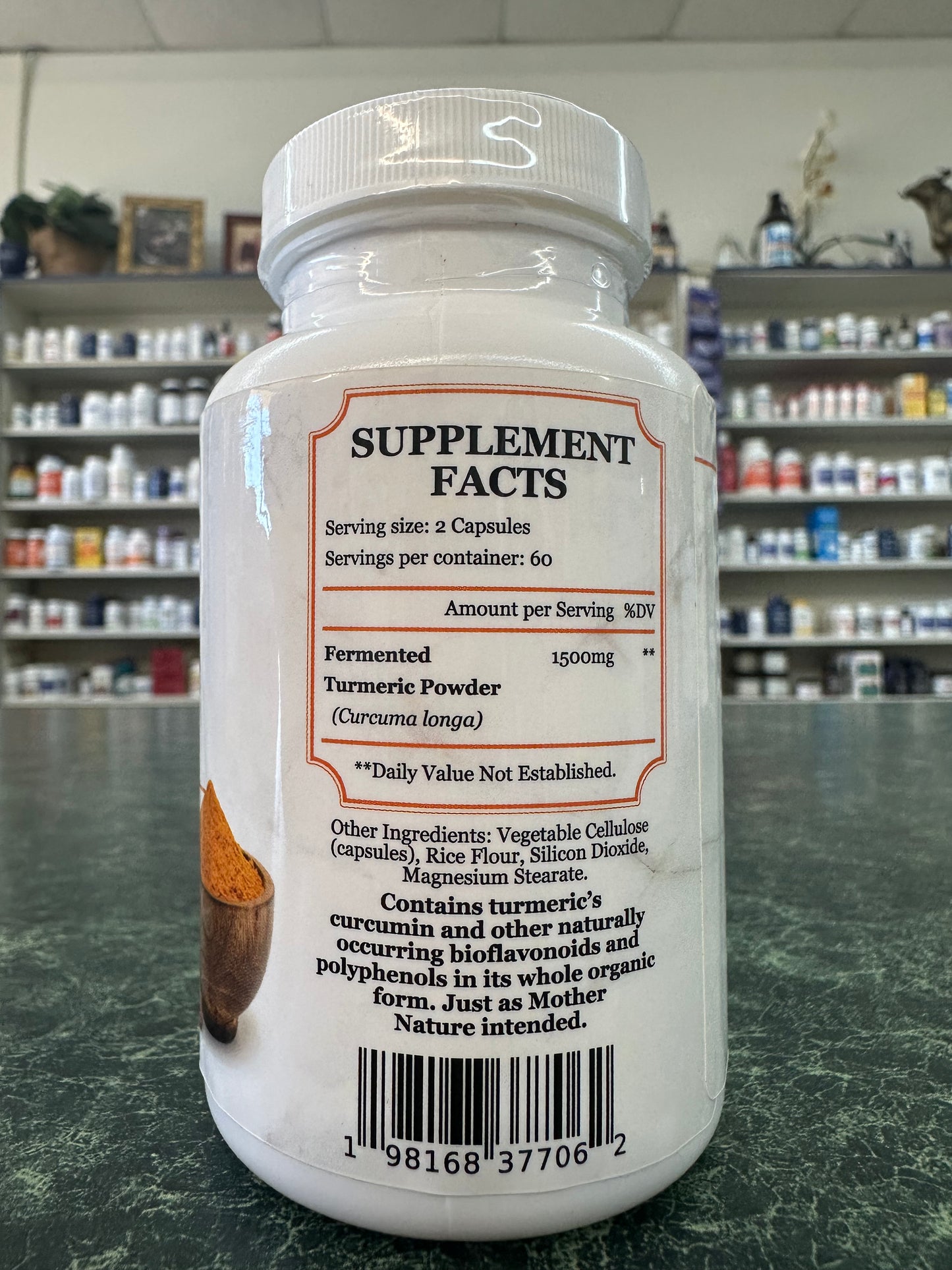Fermented Turmeric GA Gold caps