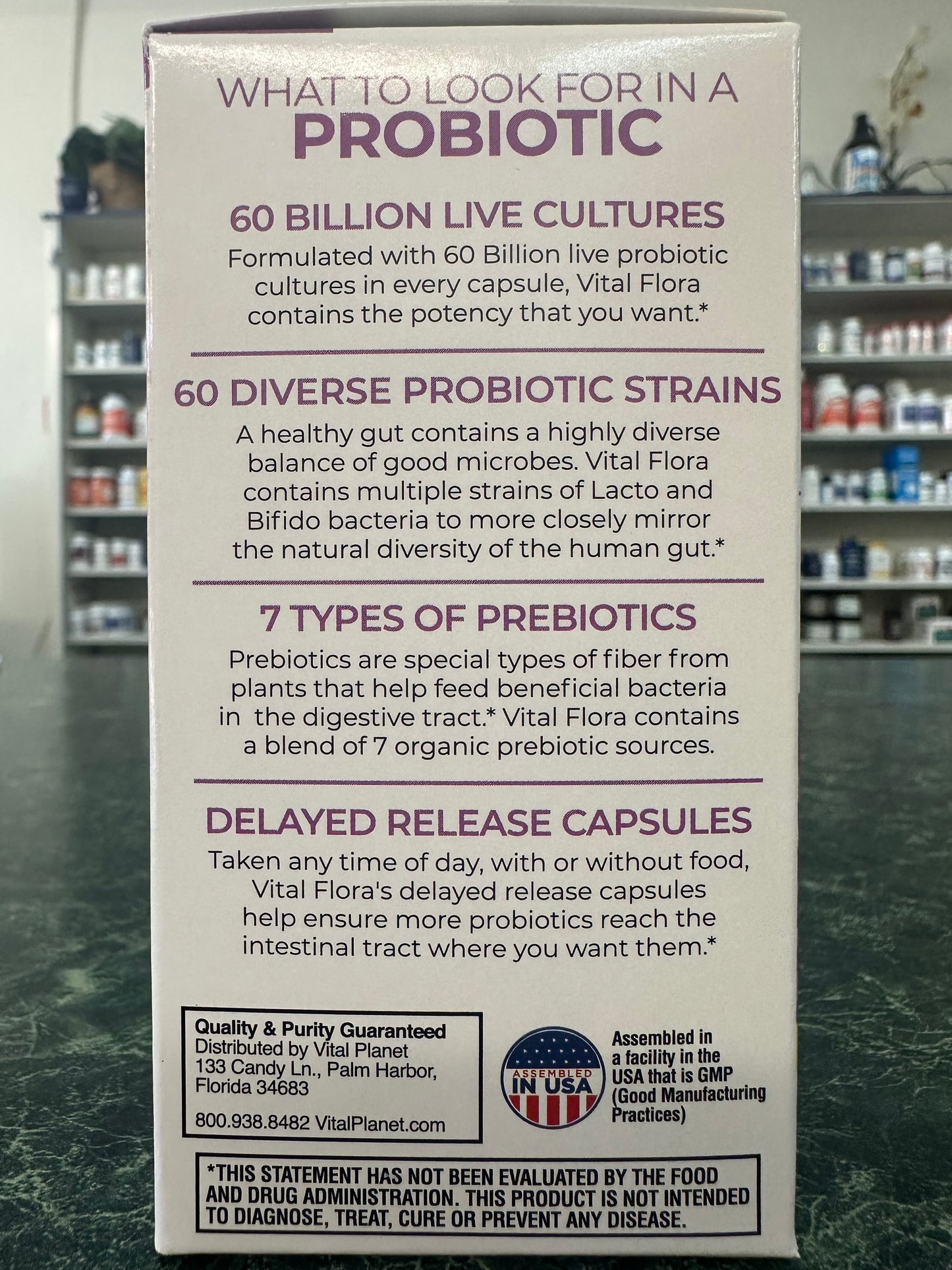 Vital Flora Women 55+ Daily Probiotic