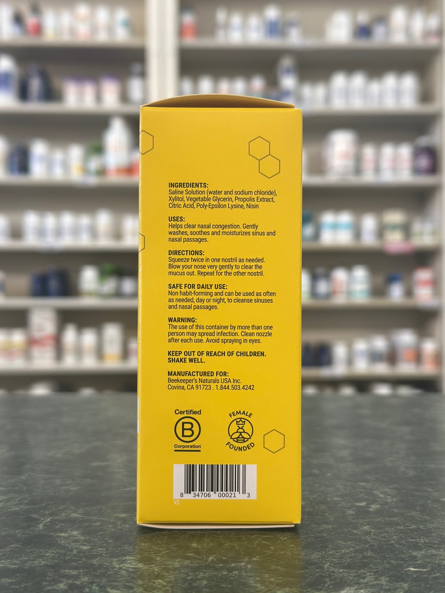 Saline Nasal Spray