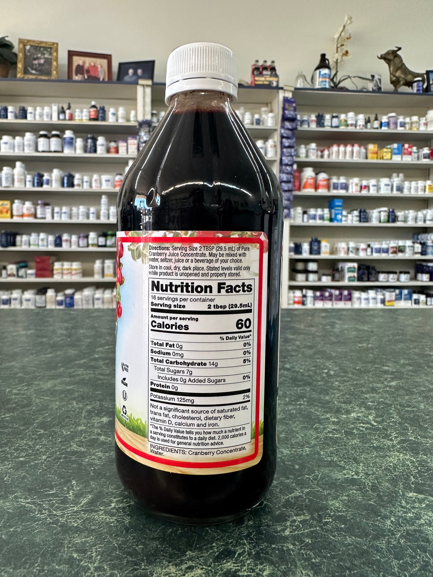 Cranberry Juice Con. 16oz