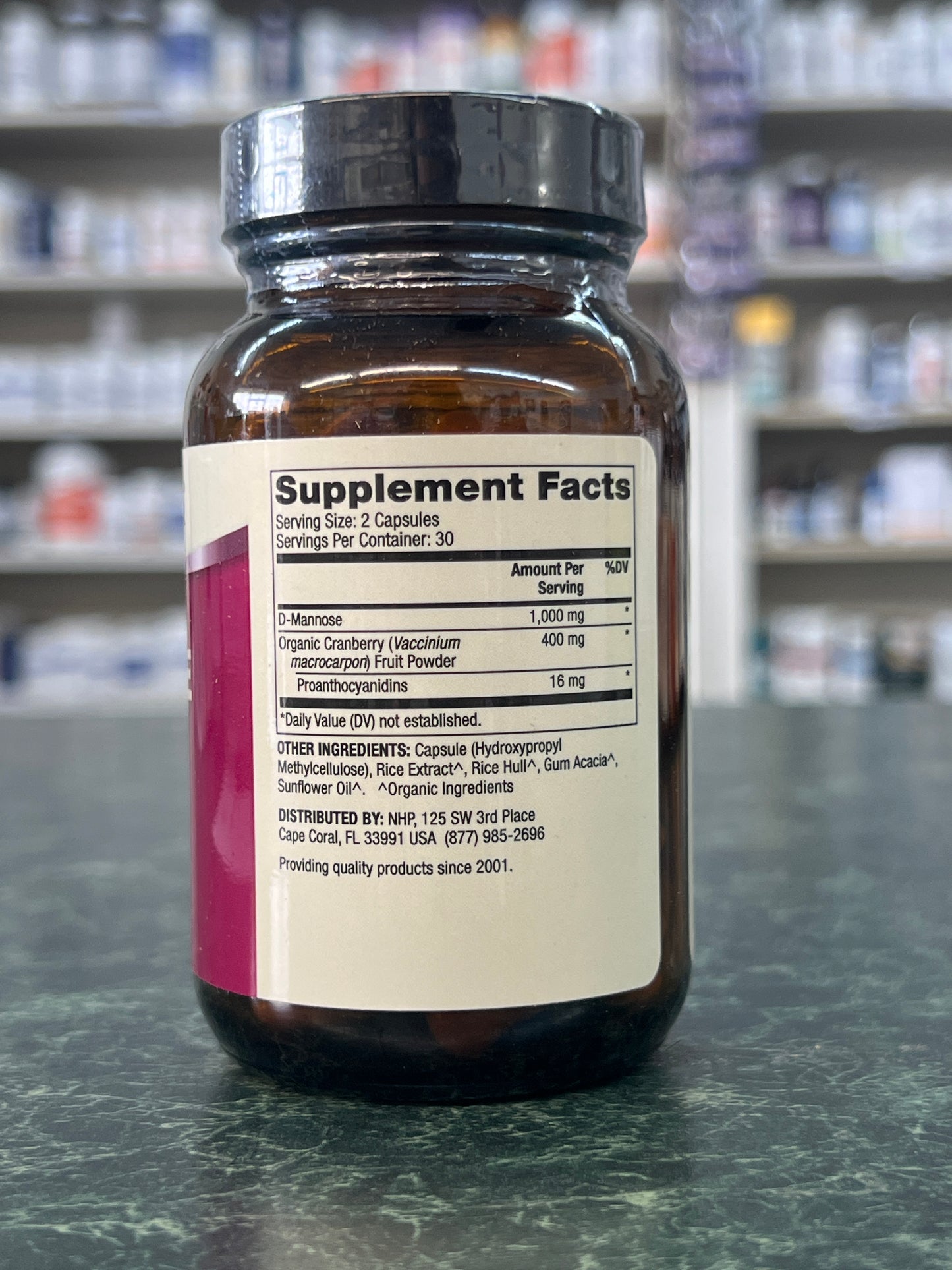 D-Mannose & Cranberry Extract