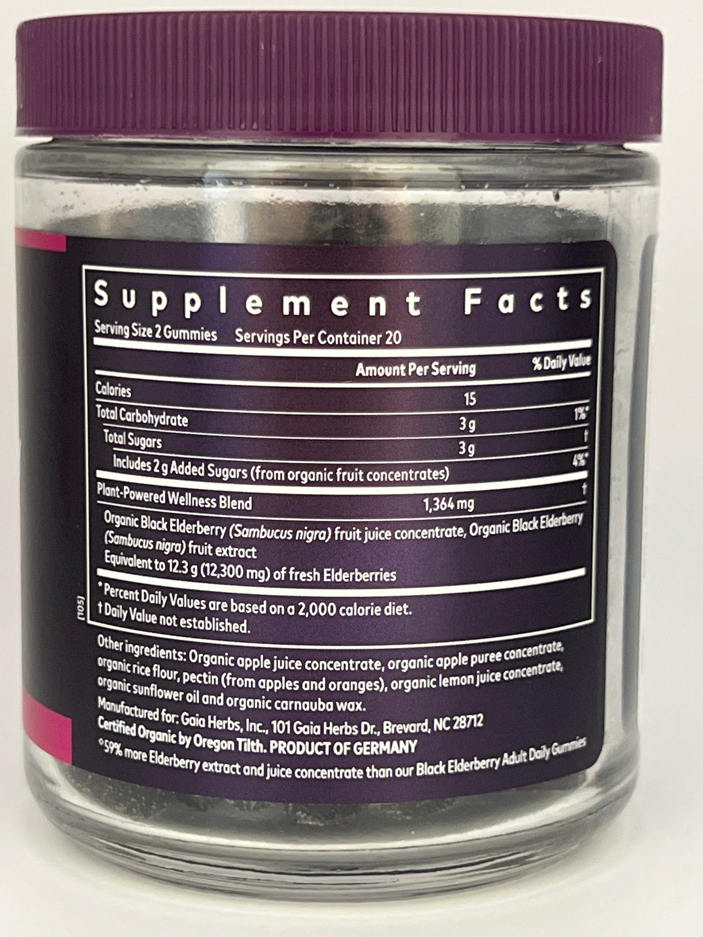 Black Elderberry Gummies