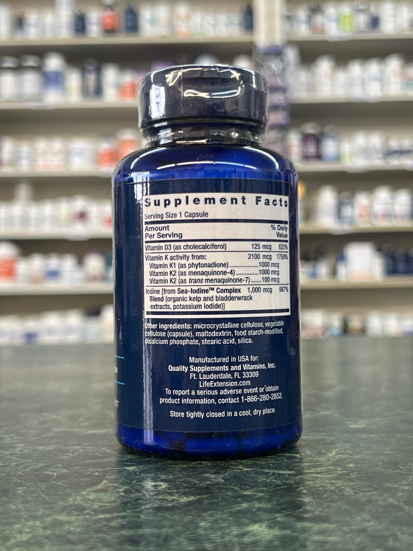 Vitamins D and K w/ Sea Iodine