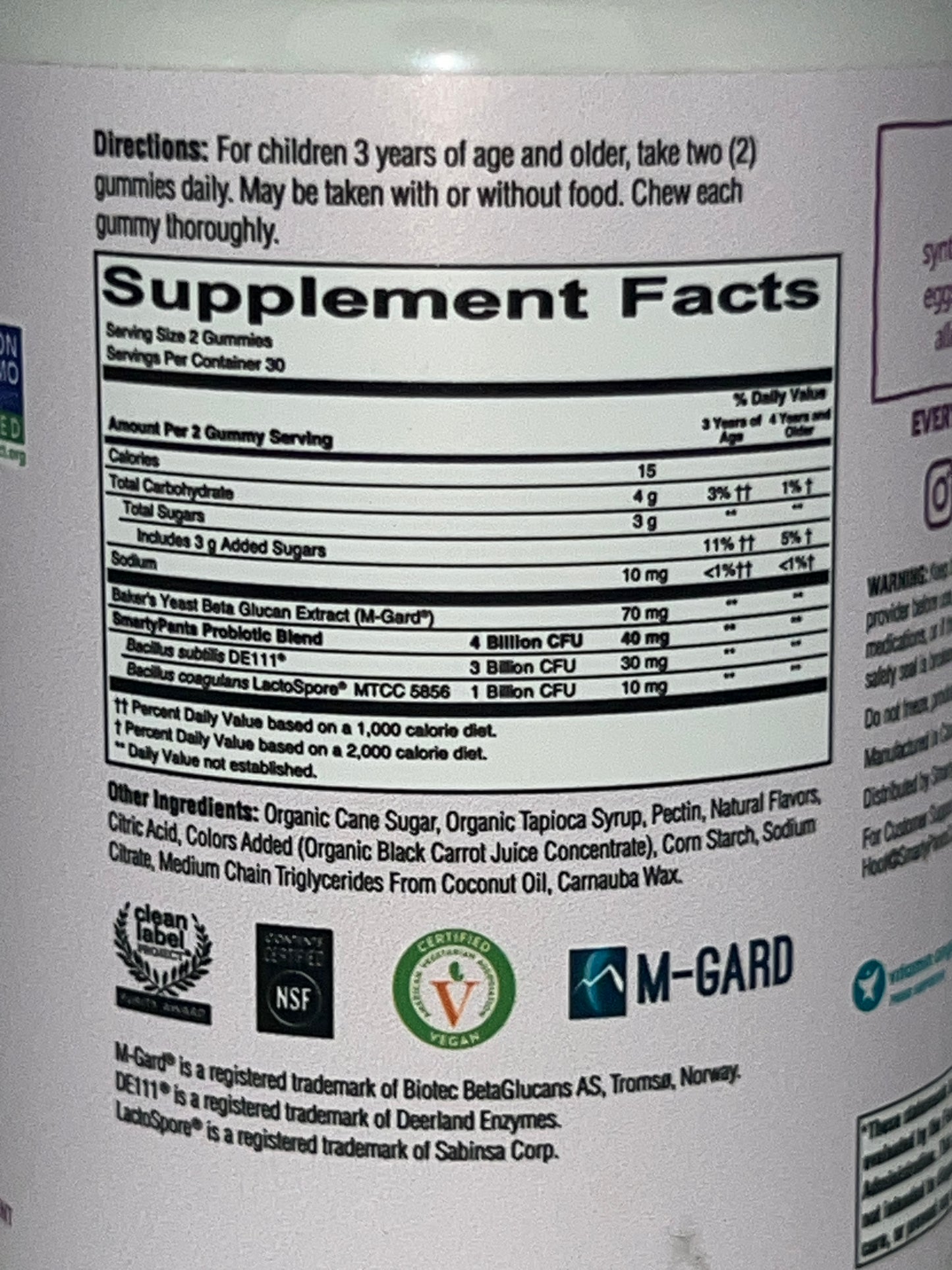 Kids Gummy Probiotic 4 Billion