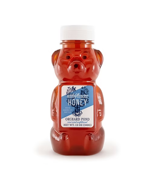 Wildflower Honey - Bear 12oz