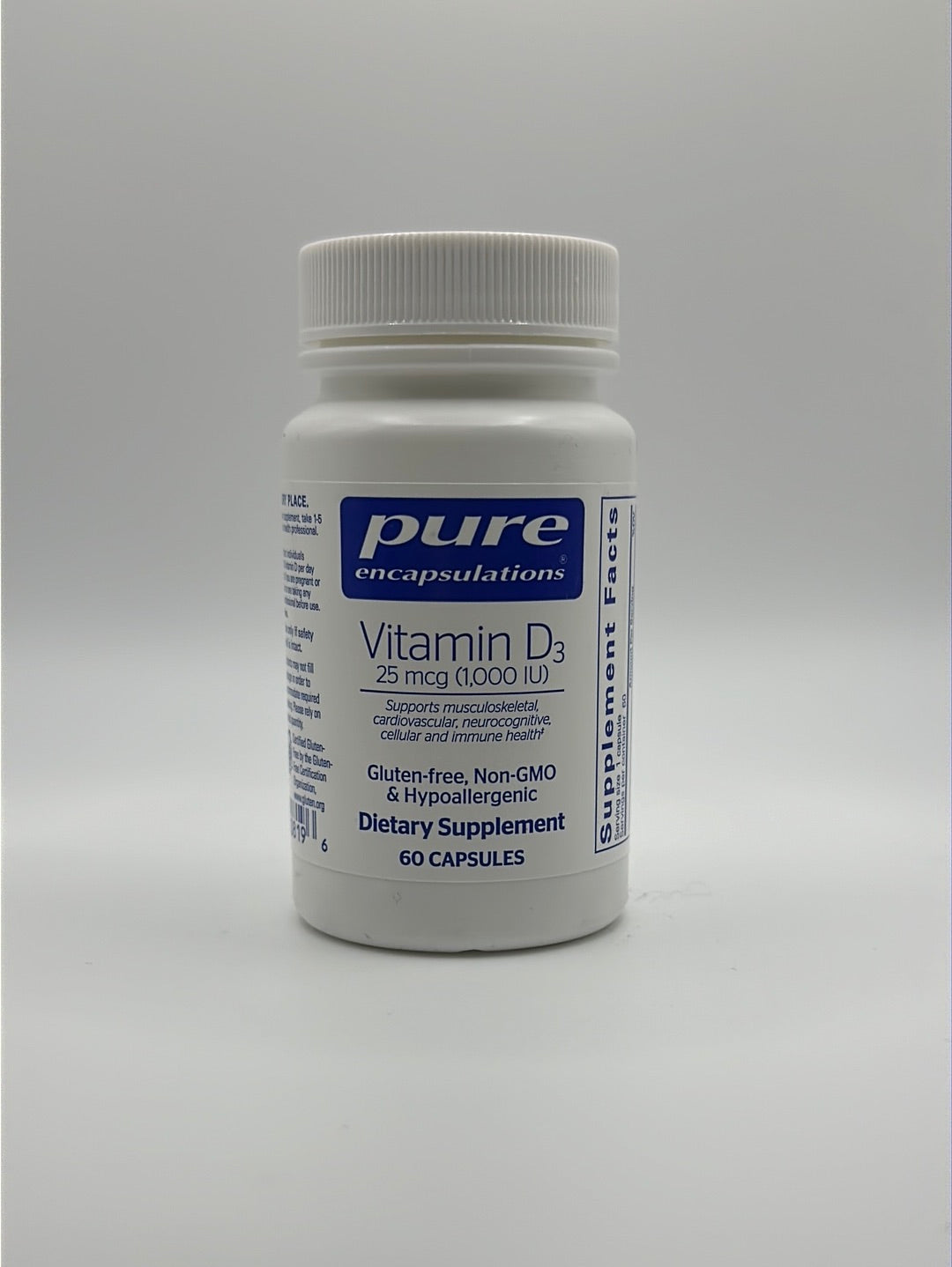 Vitamin D3 1000iu 60ct (Pure)