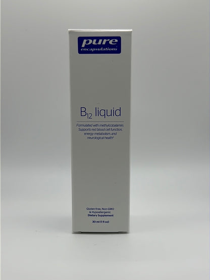 B-12, liquid 1,000mcg  30ml