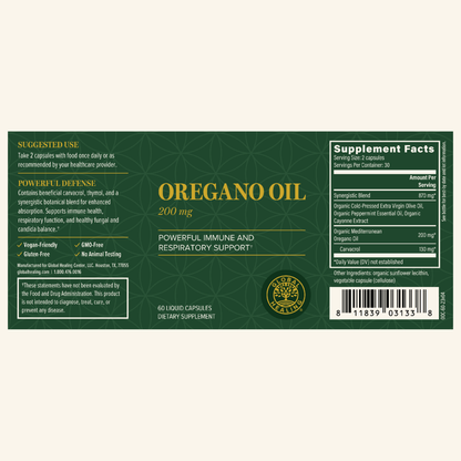 Oregano Oil 60ct