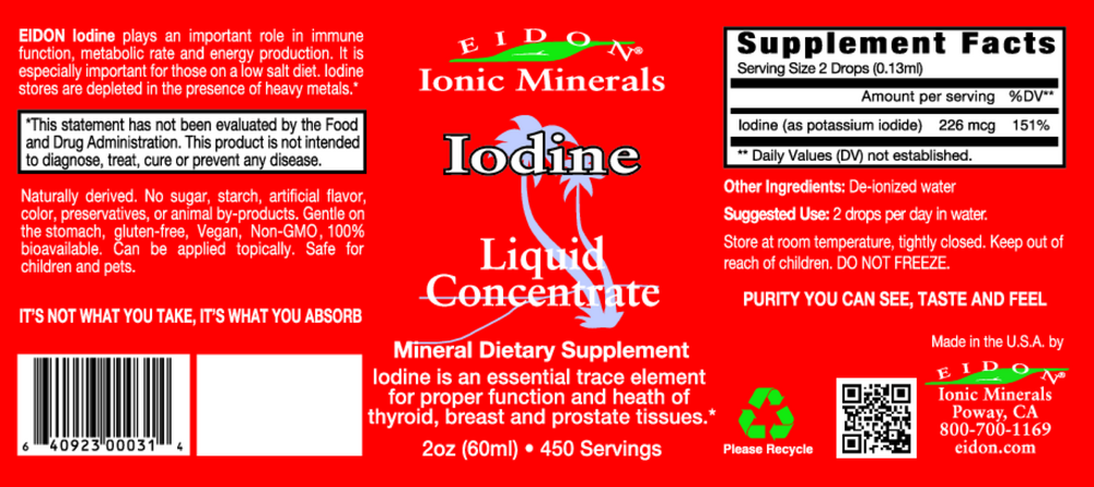 Iodine Liquid Concentrate
