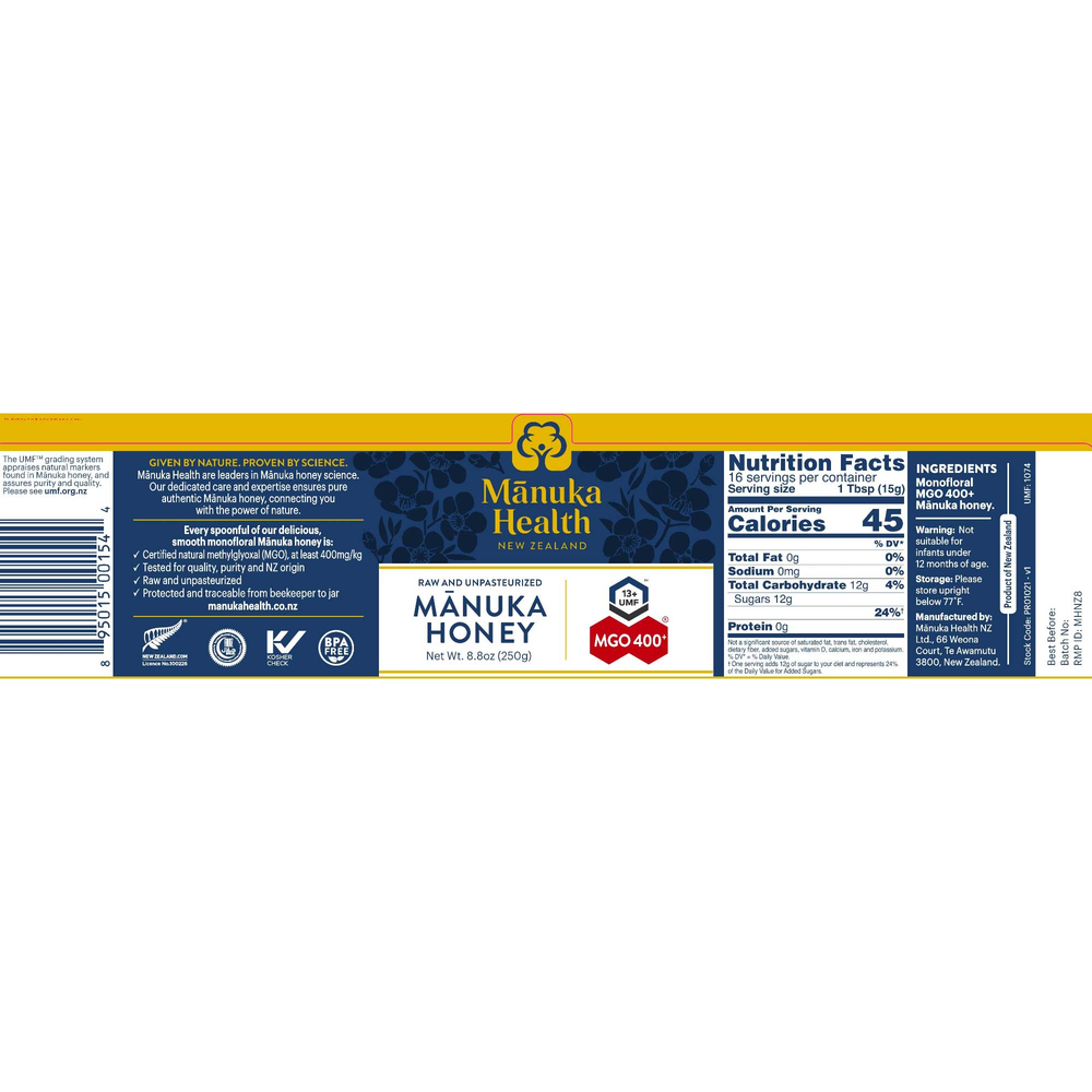Manuka Honey MGO 400