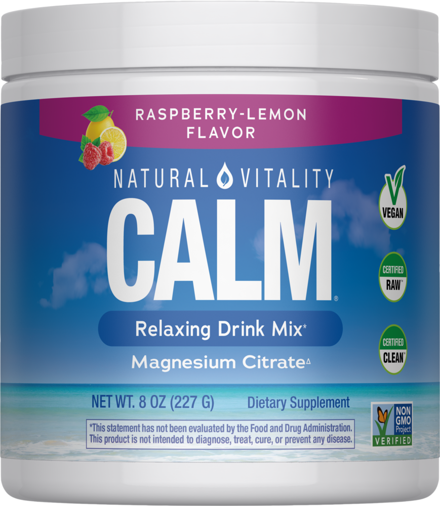Natural Vitality Calm - Raspberry Lemon Flavor