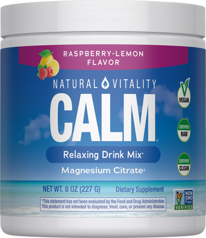 Natural Vitality Calm - Raspberry Lemon Flavor