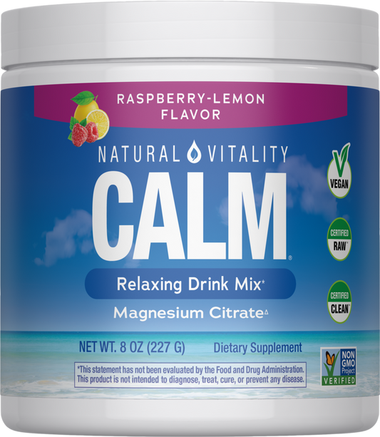 Natural Vitality Calm - Raspberry Lemon Flavor