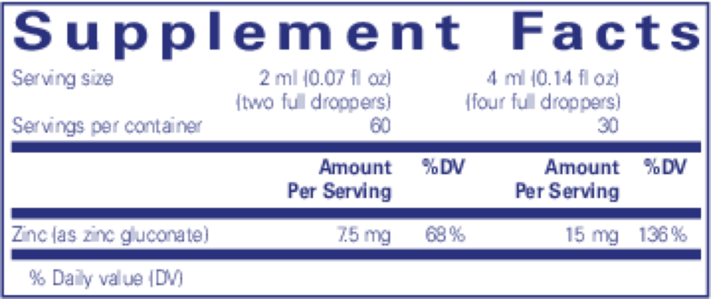 Zinc Liquid 15mg