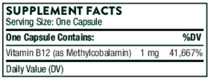 Vitamin B12 as Methylcobalamin