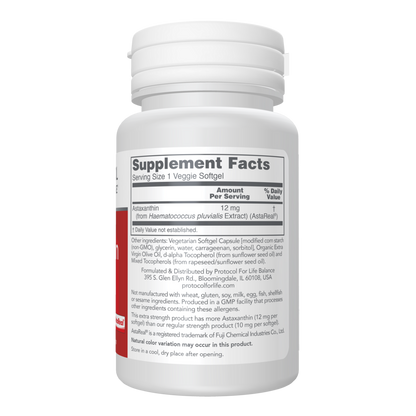 Extra Strength Astaxanthin 12mg