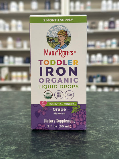 Organic Toddler Iron Drops