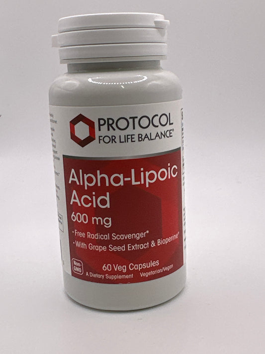 Alpha - Lipoic Acid 600mg 60 veg cap