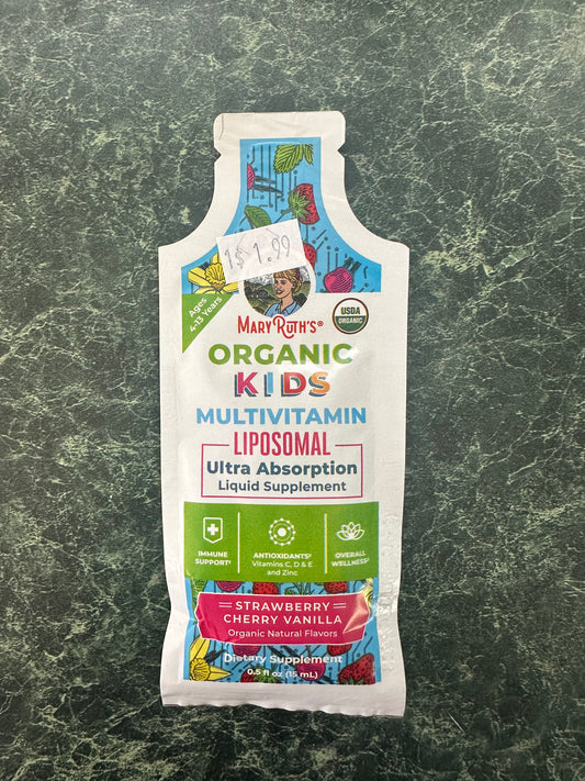 Kids Multi Liposomal Liquid - Mary Ruth's single pouch