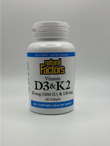 Vitamin D3 & K2 NF 60 sg