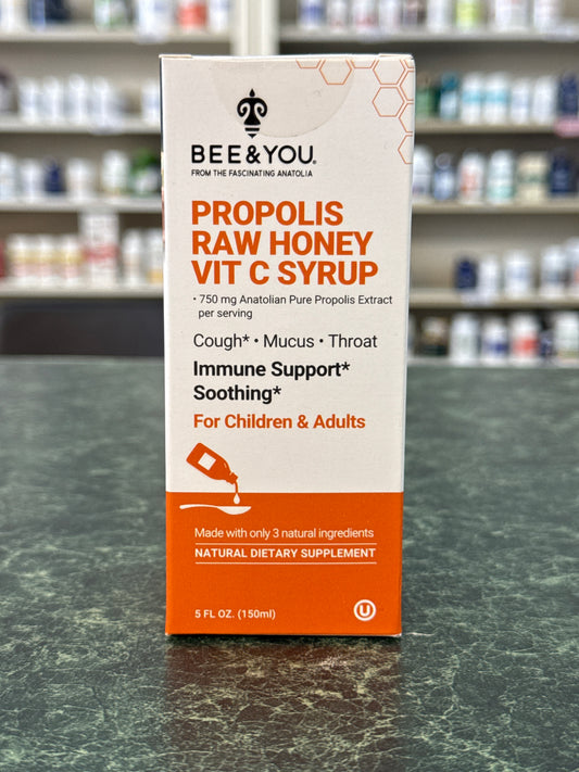 Propolis Raw Honey Vitamin C Syrup