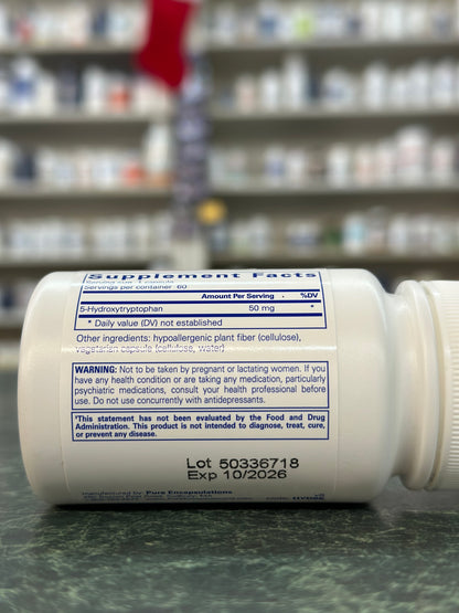 Pure Encapsulations 5-HTP 50mg