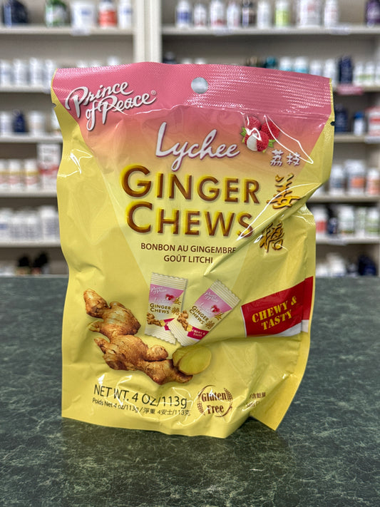Ginger Chews Lychee Flavor