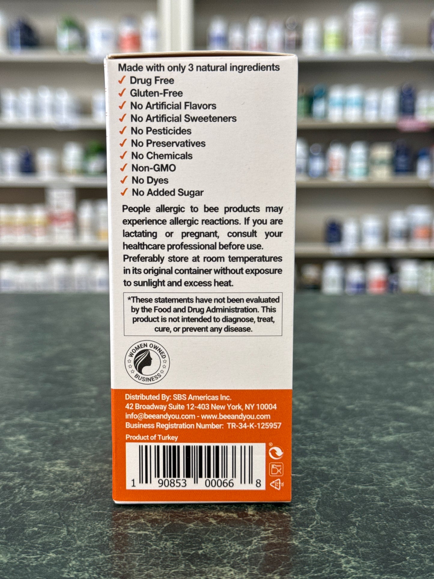 Propolis Raw Honey Vitamin C Syrup