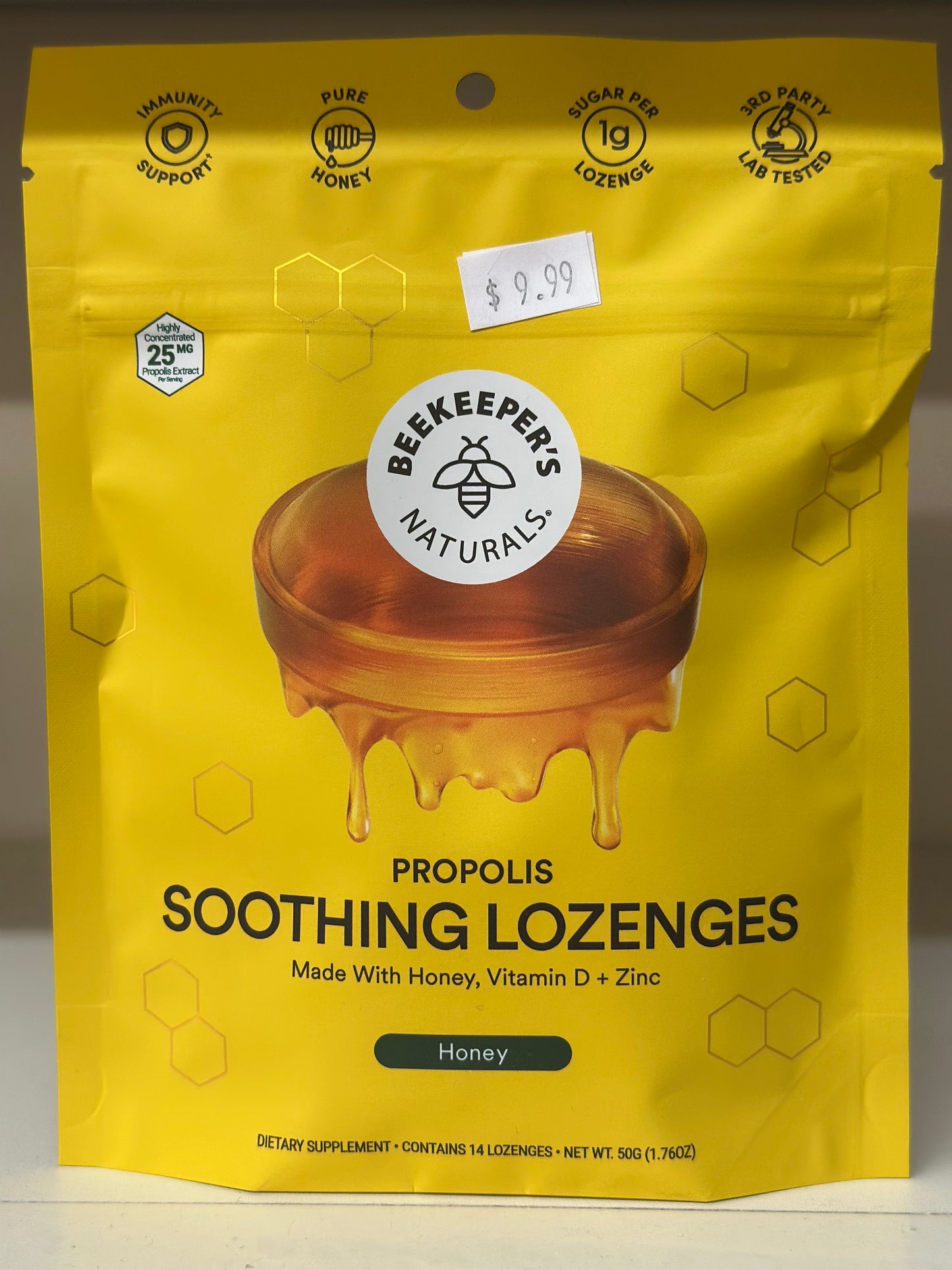 Propolis Soothing Lozenges with Honey