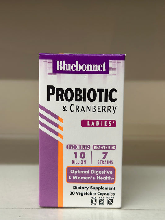 Ladies Probiotic & Cranbry 10B 30 caps