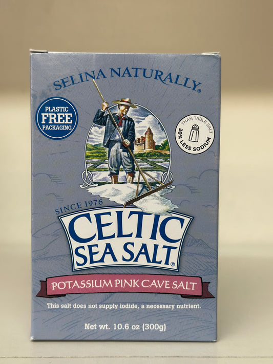 Celtic Sea Salt Potassium Pink Cave Salt