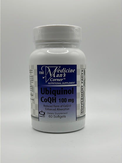 Ubiquinol CoQH 100 mg 60 ct