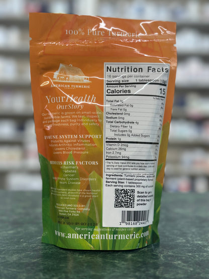 GA Gold Turmeric Powder (ORANGE)