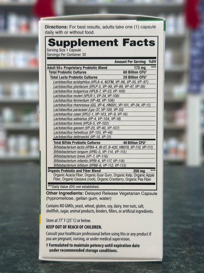 Vital Flora - Adult 55+ Daily Probiotic