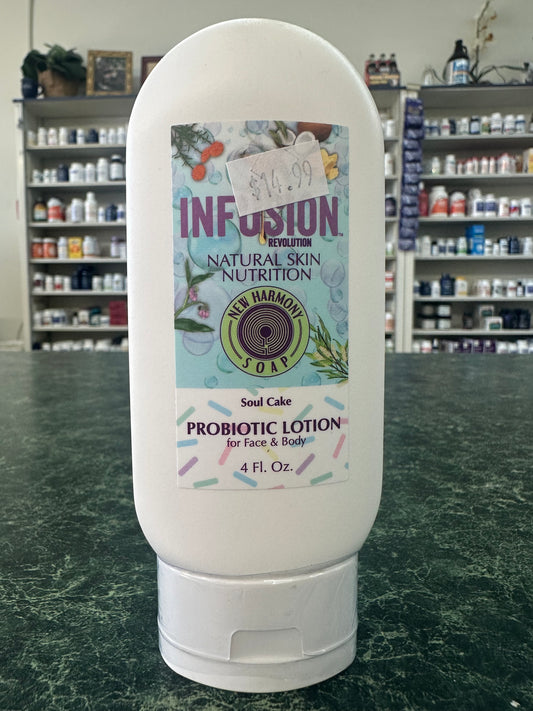 Infusion Probiotic Lotion, Soul Cake