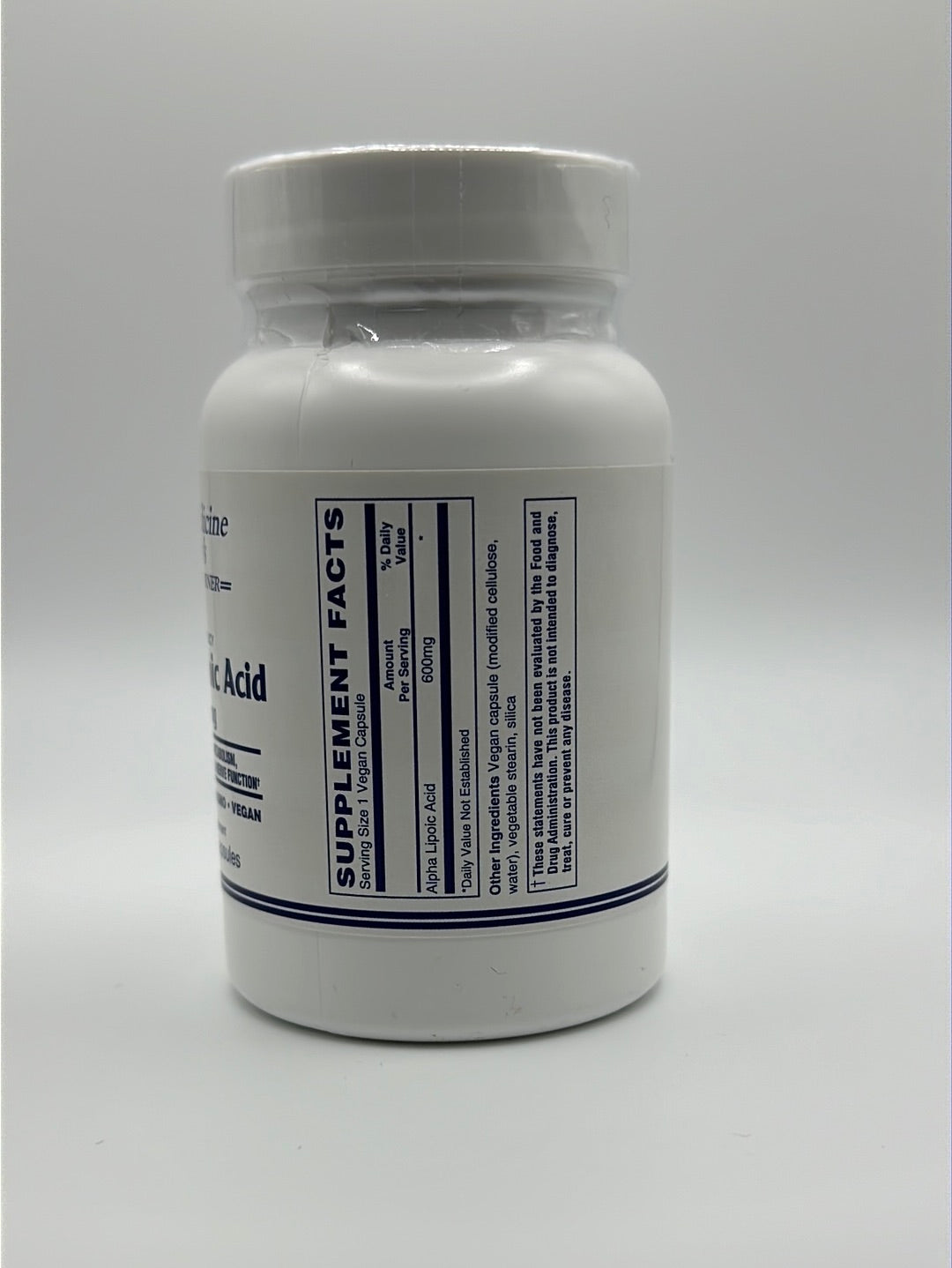 Alpha Lipoic Acid 600mg