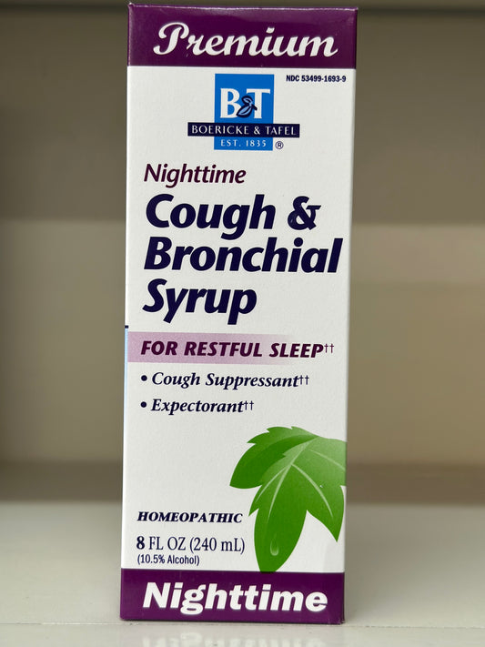 Nighttime Cough & Bronchial Syrup 8oz