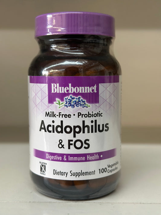 Milk-Free Acidophilus & FOS 100ct