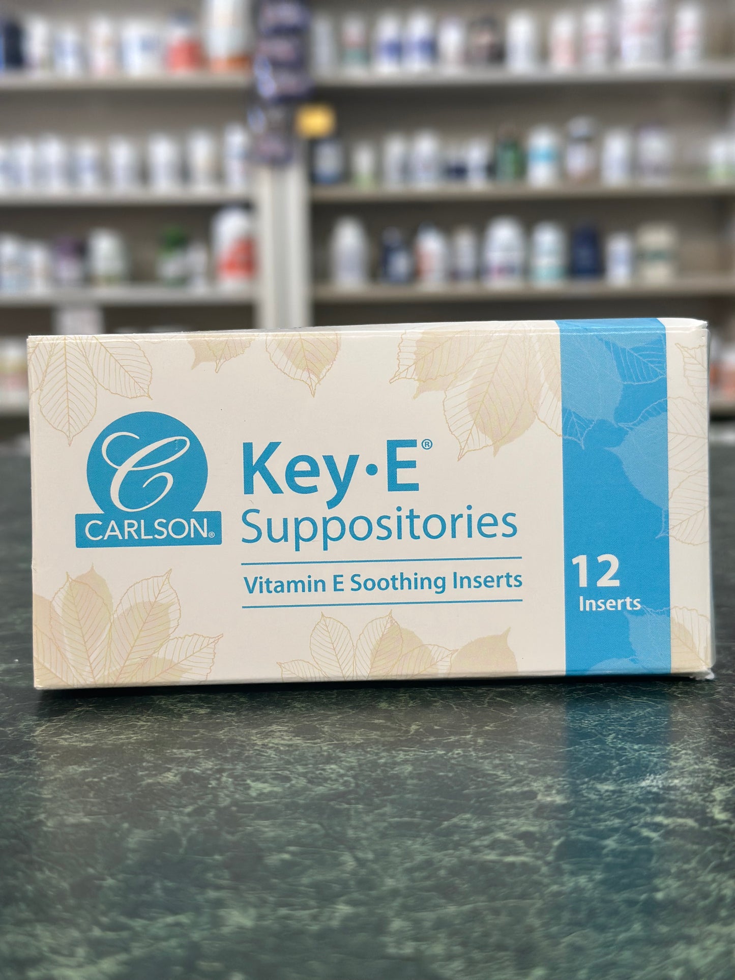 Suppositories, w/Vitamin E