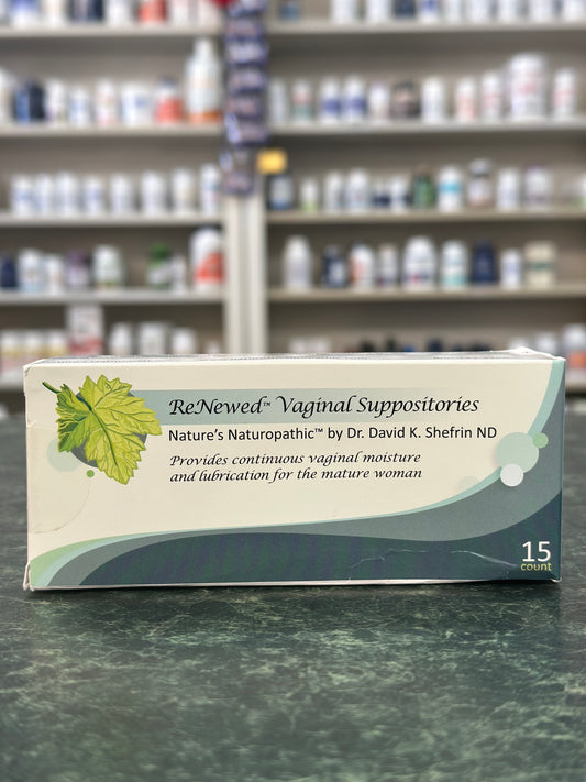 Suppositories, Vaginal ReNewed