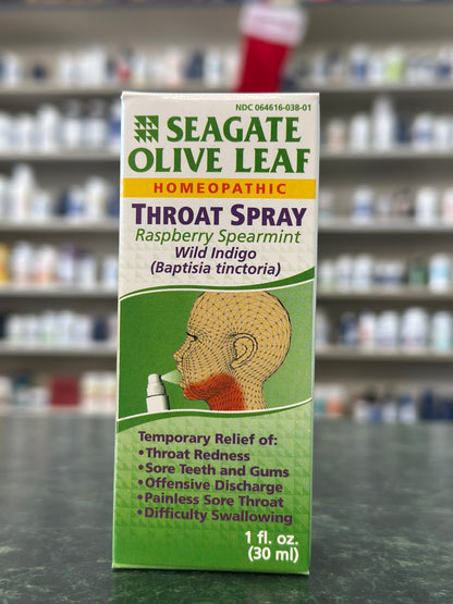 Olive Leaf Throat Spray