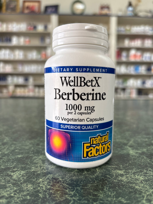 WELLBETX Berberine 60
