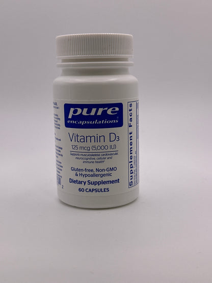 Vitamin D3 5000iu  60ct.