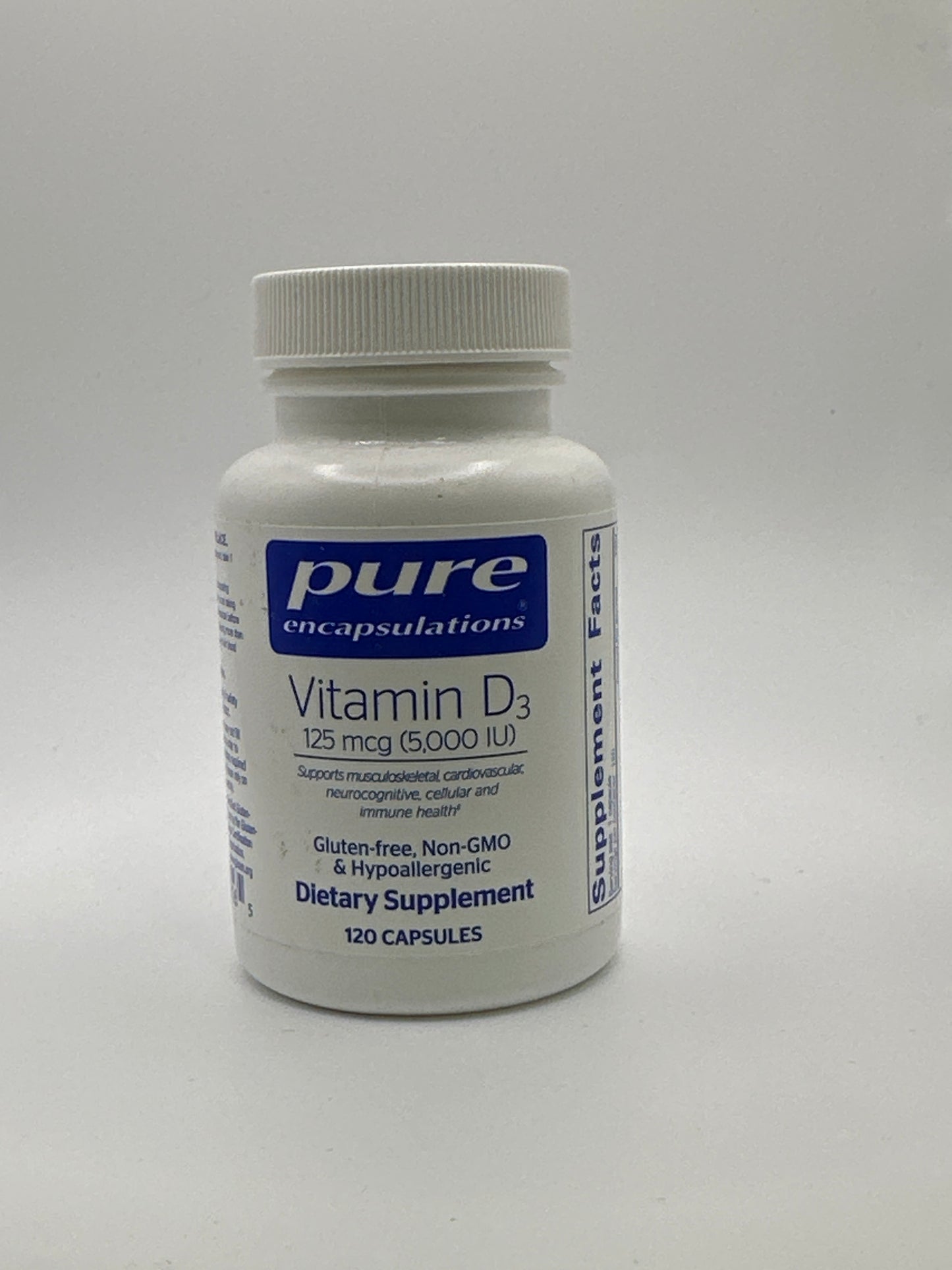 Vitamin D3 5000iu 120cps (Pure)