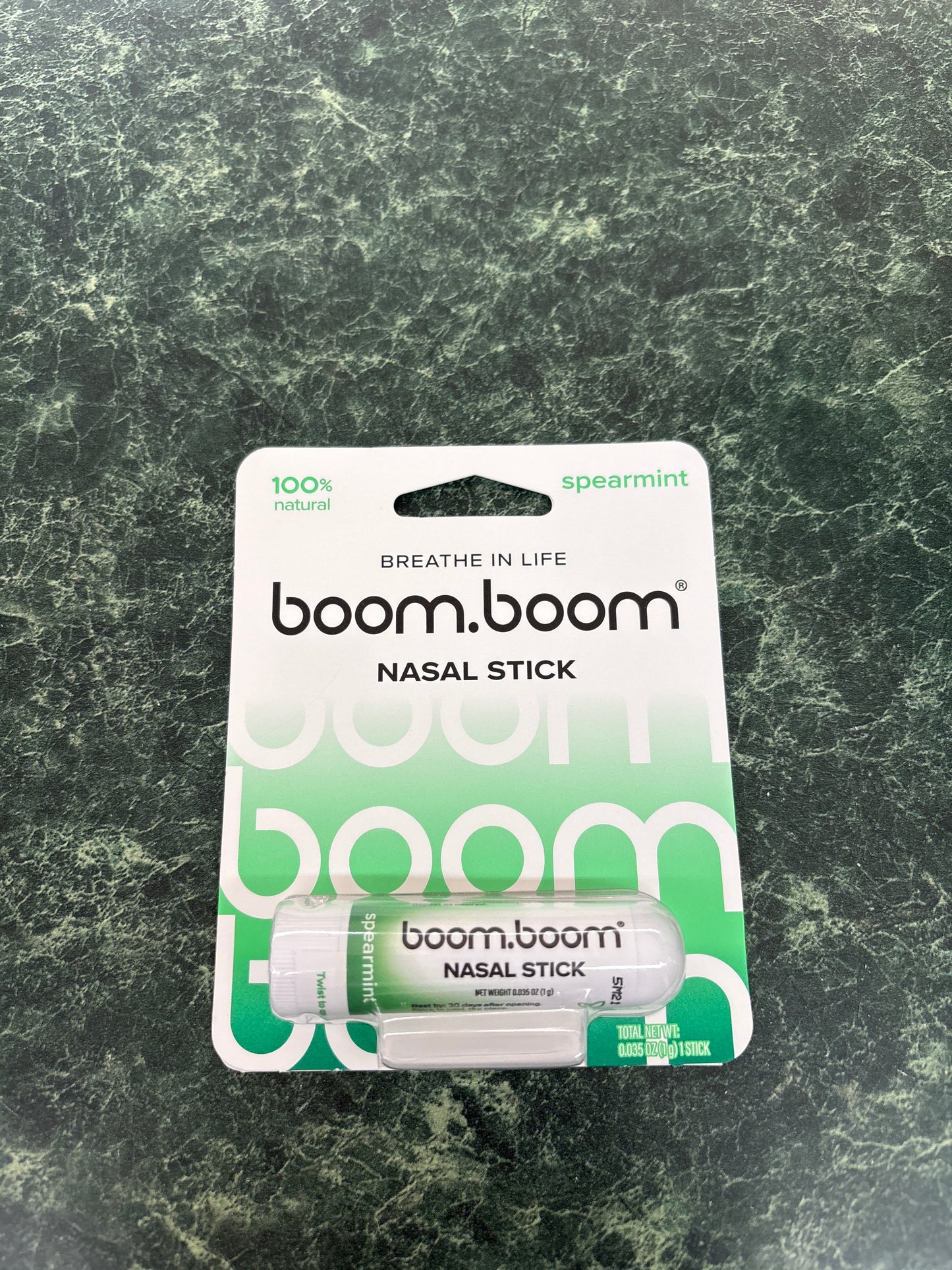 Boom Boom Nasal Stick Spearmint