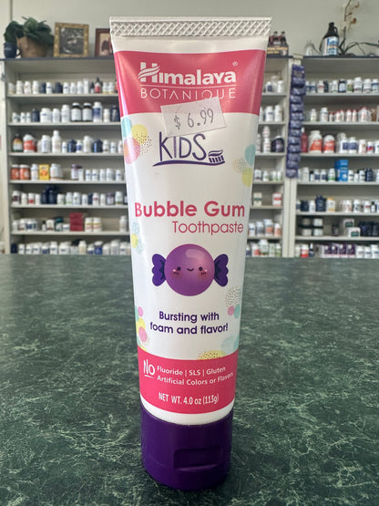 Kids Bubble Gum Toothpaste