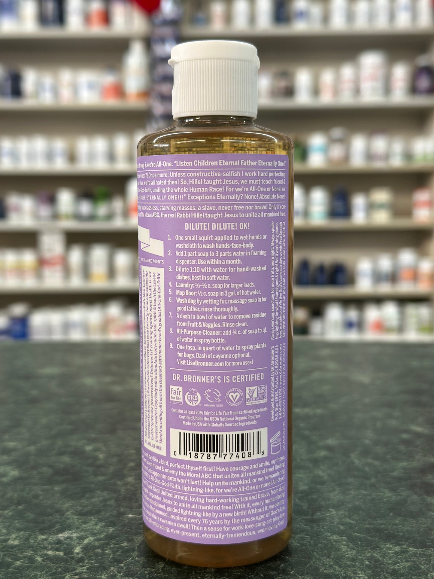 Pure - Castile Soap - Lavender