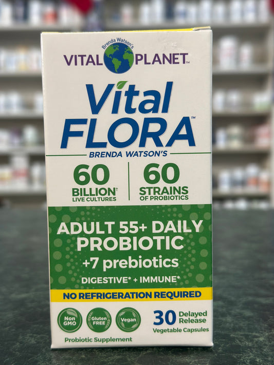 Vital Flora - Adult 55+ Daily Probiotic